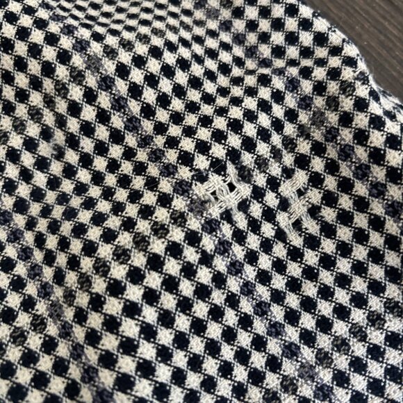 Vintage Gingham Mini Skirt (XS) - Picture 4 of 6